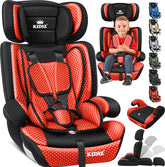 KIDIZ® Autostoeltje - 5-punts veiligheidsgordel - Rood